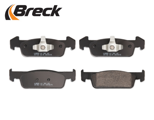 Placute frana BRECK 257380070200